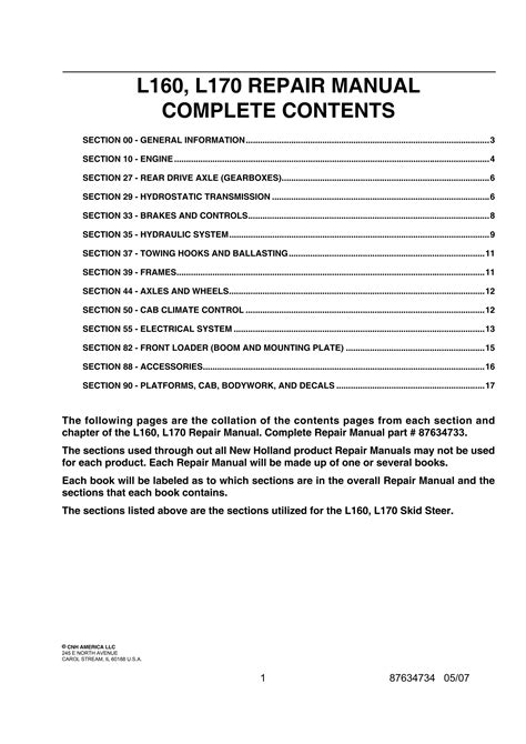 new holland l170 skid steer|new holland l170 operators manual.